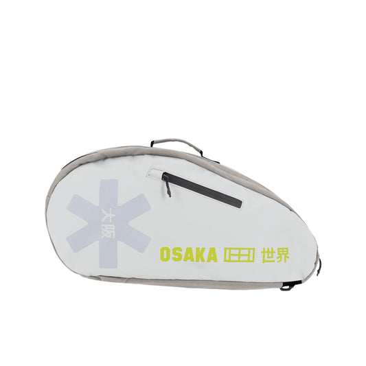 Osaka Pro Tour Medium Padelzak (Lichtgrijs/Lime)