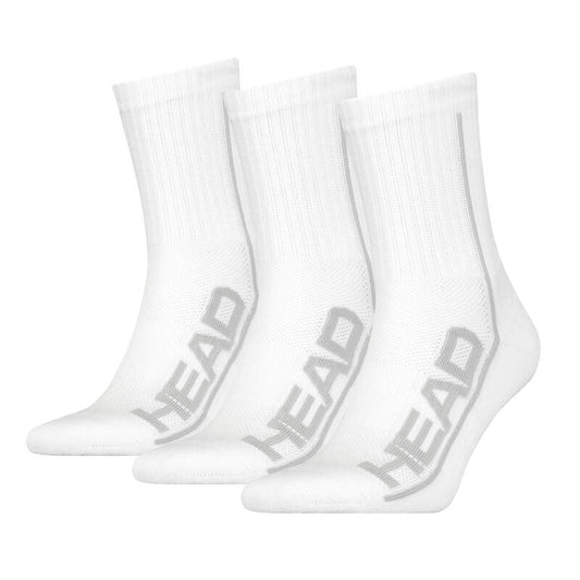 Head Performance Sokken (3-pack, wit)