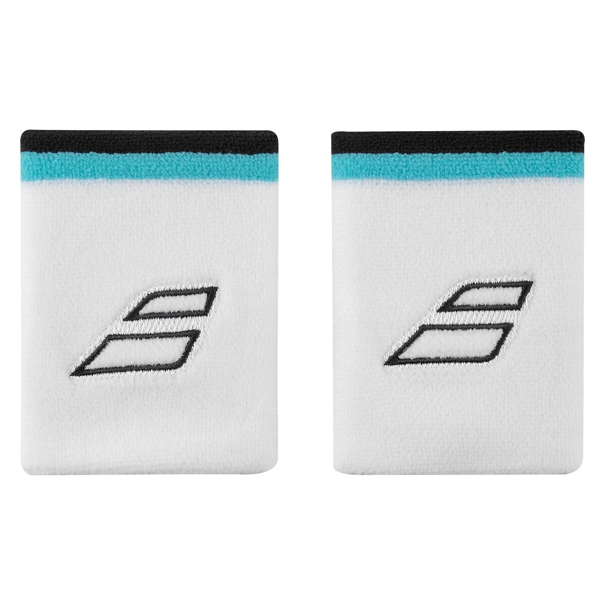 Babolat Terry Jumbo Polsbandjes (2-pak, Wit/Estate Blauw)
