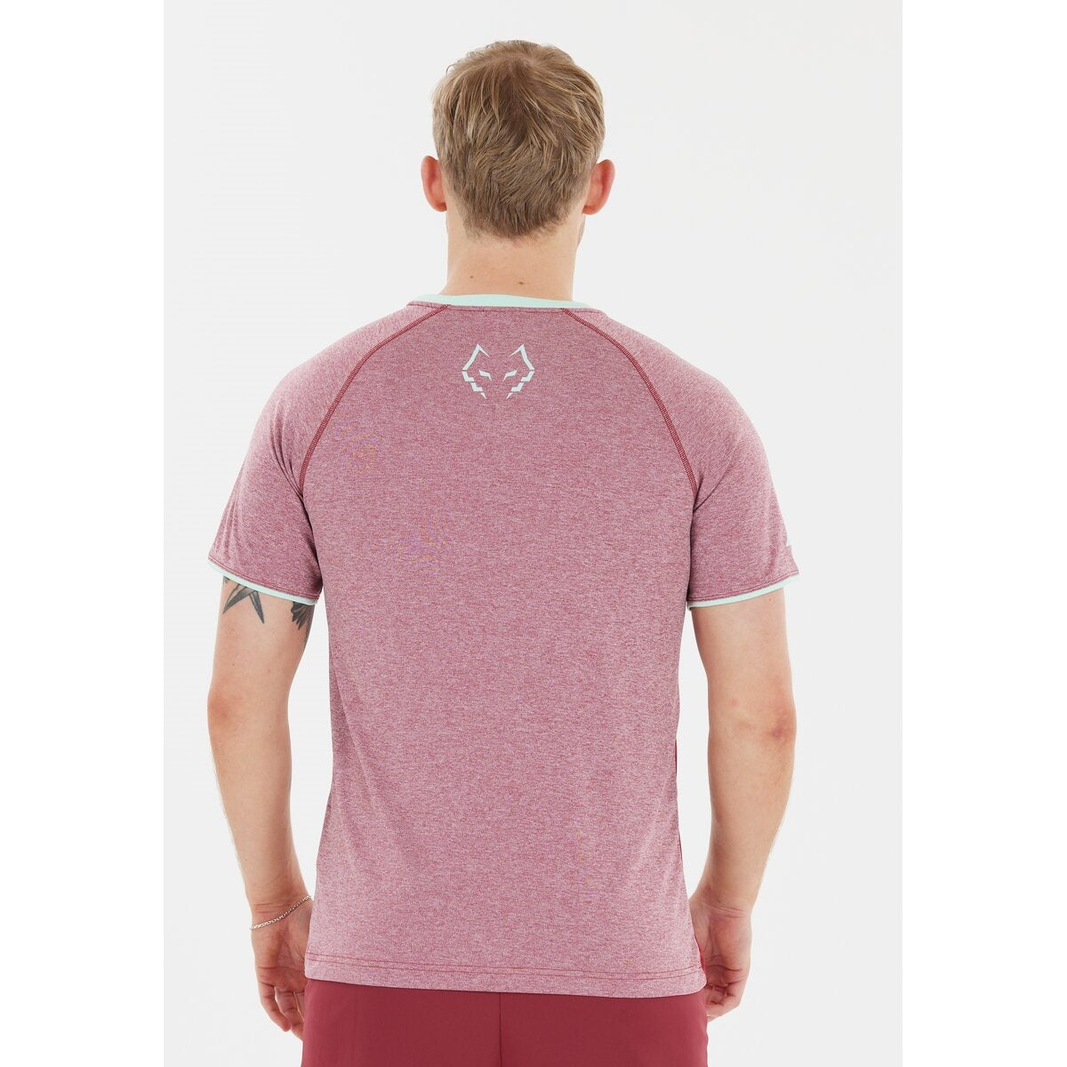 Babolat Crew Neck  T-shirt  Juan Lebron (Red Dahlia)