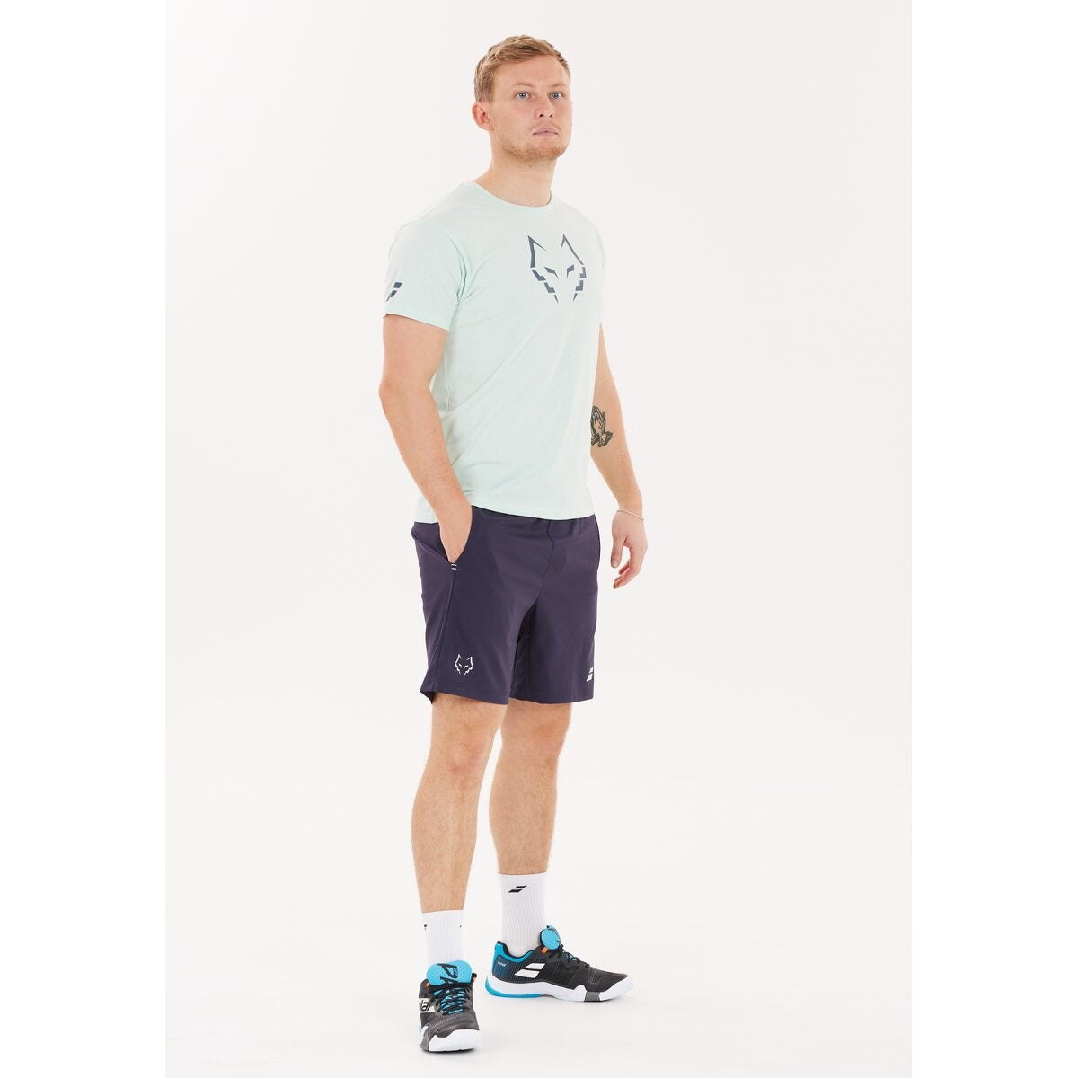 Babolat Cotton T-shirt Juan Lebron (Misty Jade)