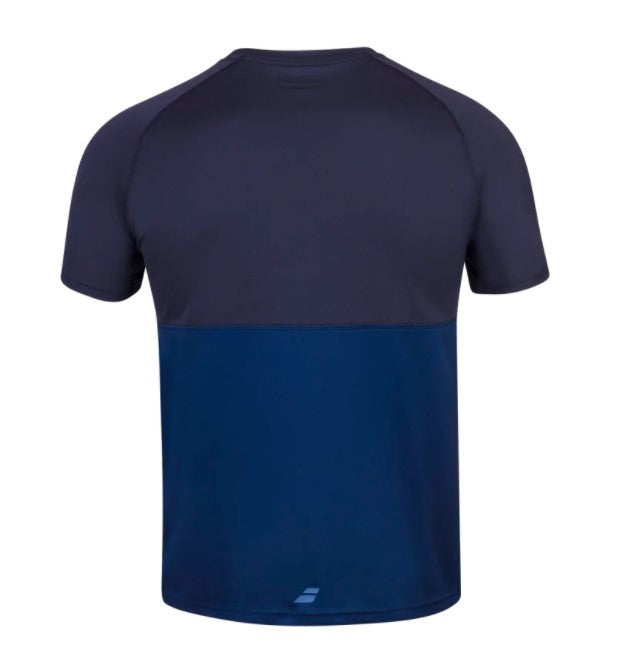 Babolat Play Crew Neck Tee (Blauw)