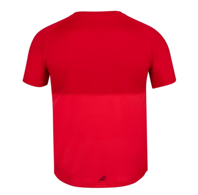 Babolat Play Crew Neck Tee (Rood)