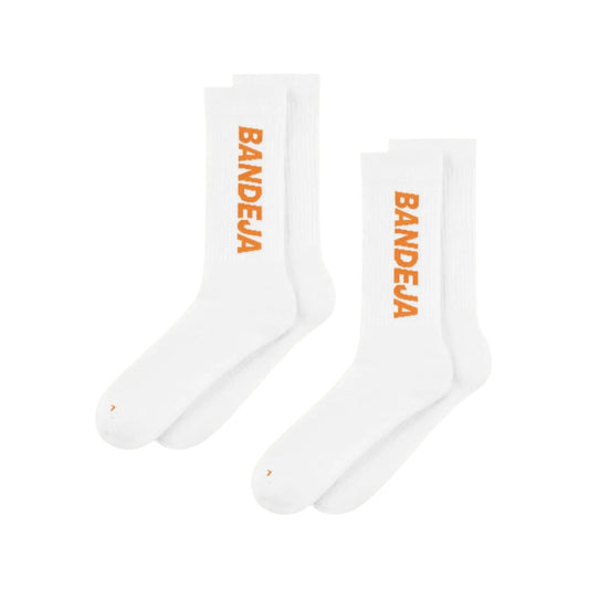 Cuera Padel Crew Sokken (2-pack, Wit)