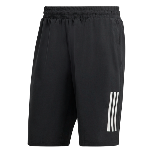 Adidas Club 3-Stripe "9 Shorts (Zwart)