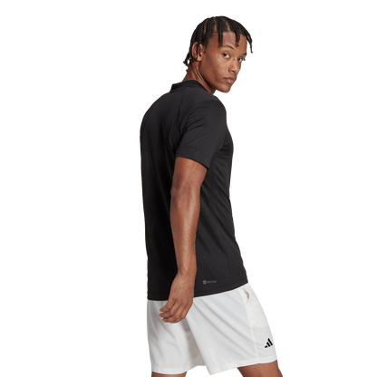 Adidas Freelift Polo Heren (Zwart)
