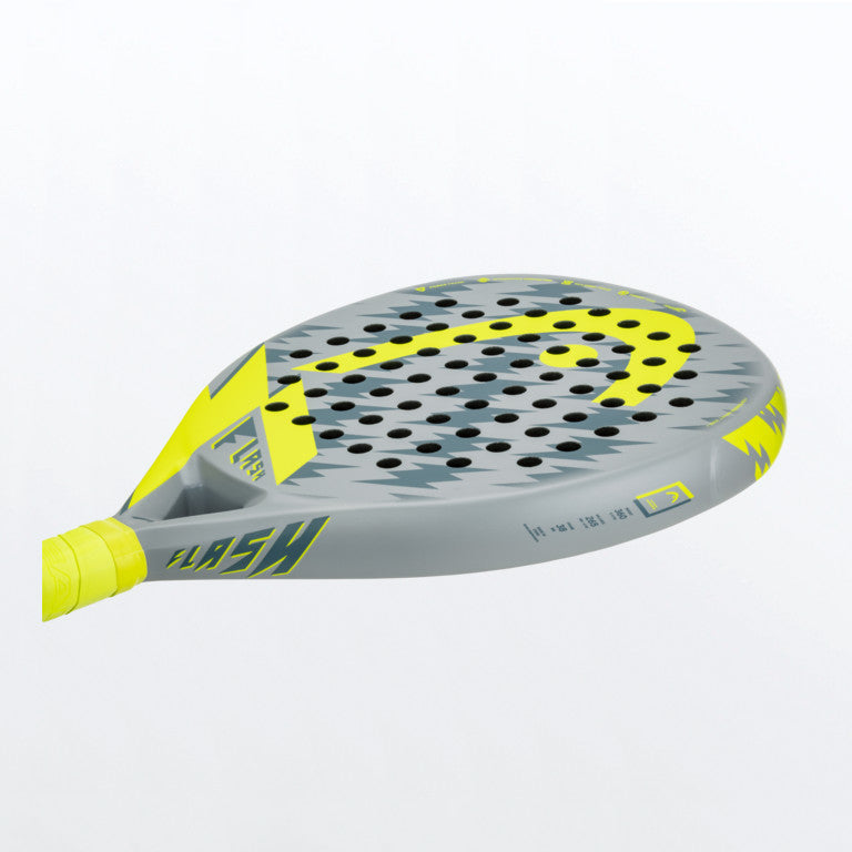 Head Flash 2022 Padel Racket (Grijs/Geel)