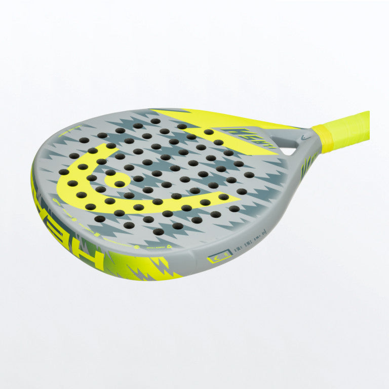 Head Flash 2022 Padel Racket (Grijs/Geel)