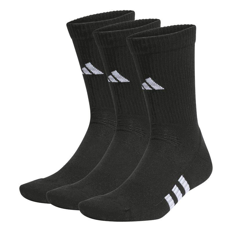 Adidas Performance Cush Crew Sokken (3-pak, zwart)