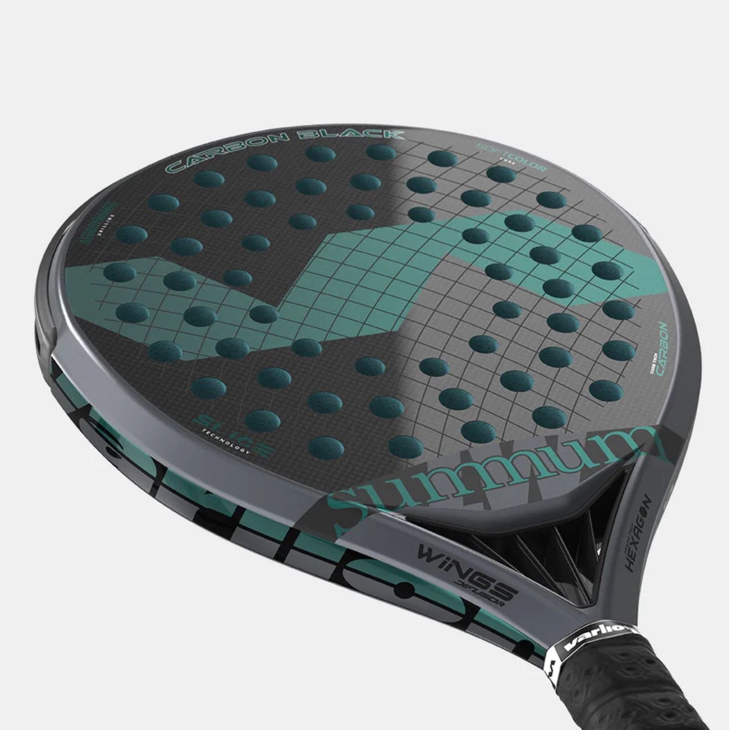Varlion LW Summum Carbon Zwart Padel Racket