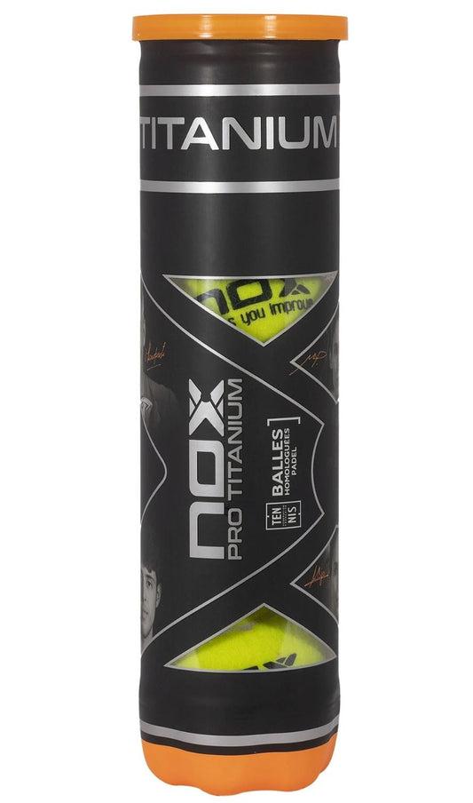 Nox Pro Titanium Padelballen (4 stuks)