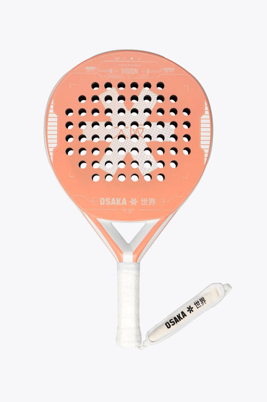 Osaka Vision Control 2023 Padelbat (Perzik/Wit)