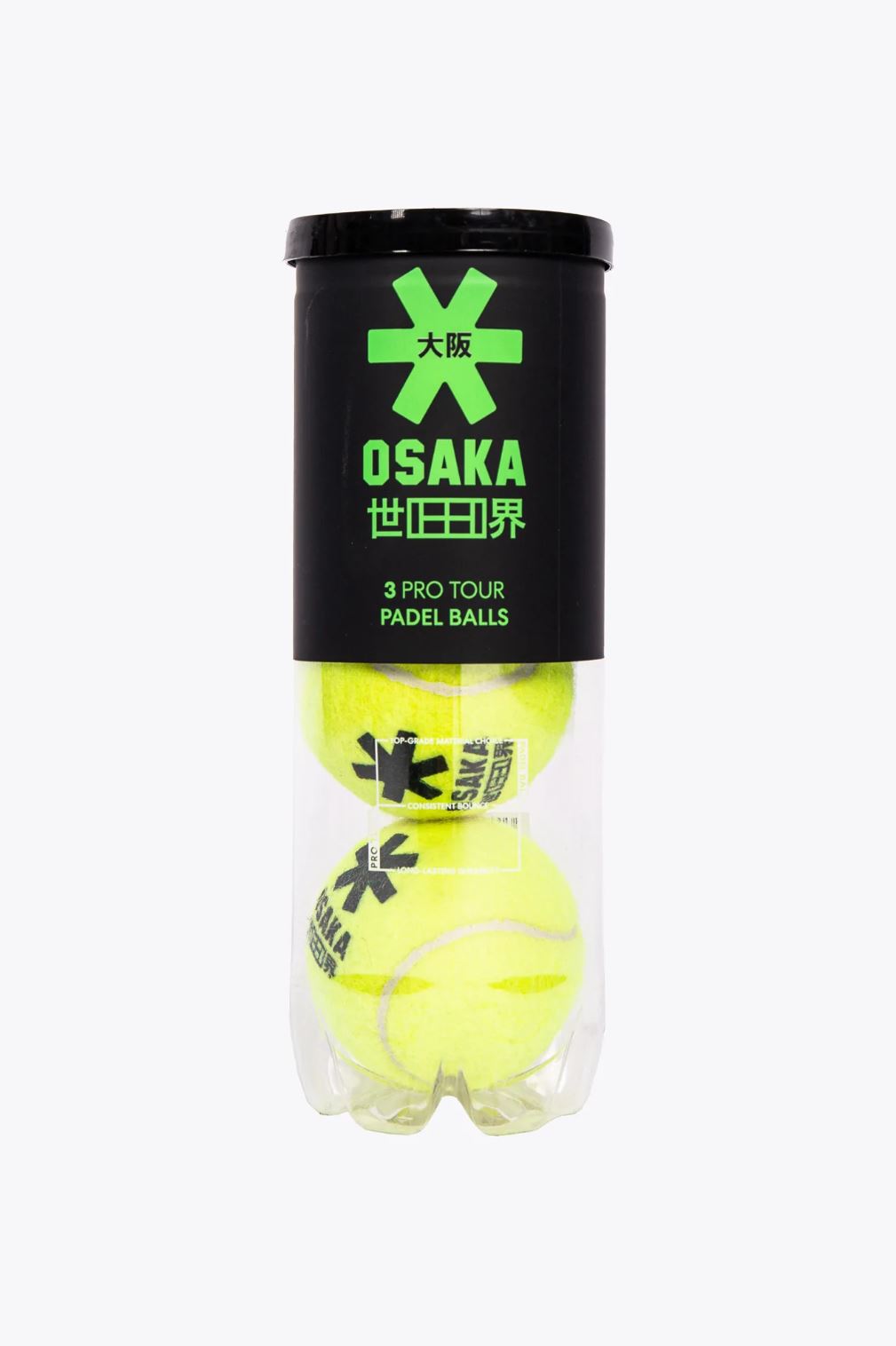 Osaka Pro Tour Padelballen (koker met 3 stuks)