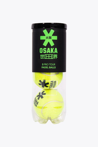 Osaka Pro Tour Padelballen (koker met 3 stuks)