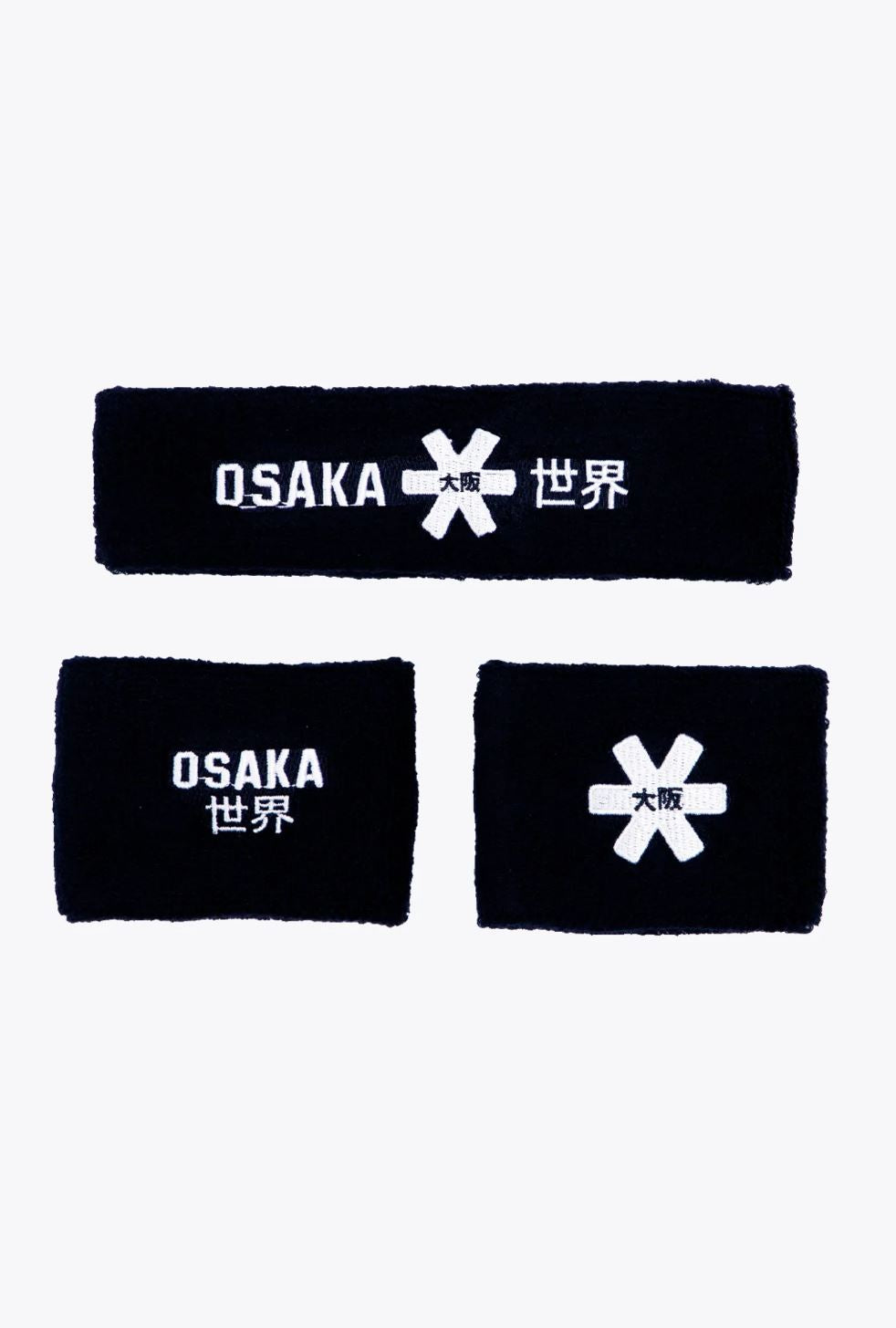 Osaka Zweetband Set (French Navy)
