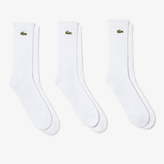Lacoste Sokken (3-Pak, Wit)