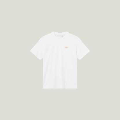 Cuera Relaxed Heavy offcourt T-shirt (Wit)