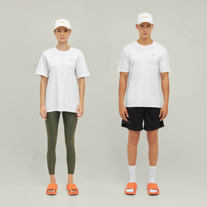 Cuera Relaxed Heavy offcourt T-shirt (Wit)