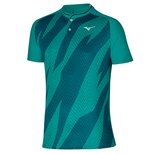 Mizuno Shadow Polo (Heren, Turquise)
