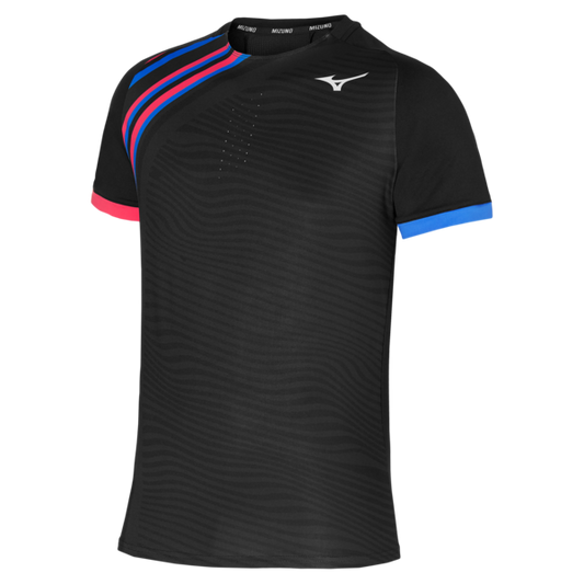 Mizuno Schaduw Grafisch T-shirt (Zwart)