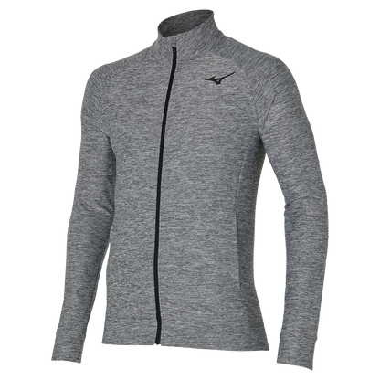 Mizuno Trainingsjas (Heren, Grijs/Zwart)