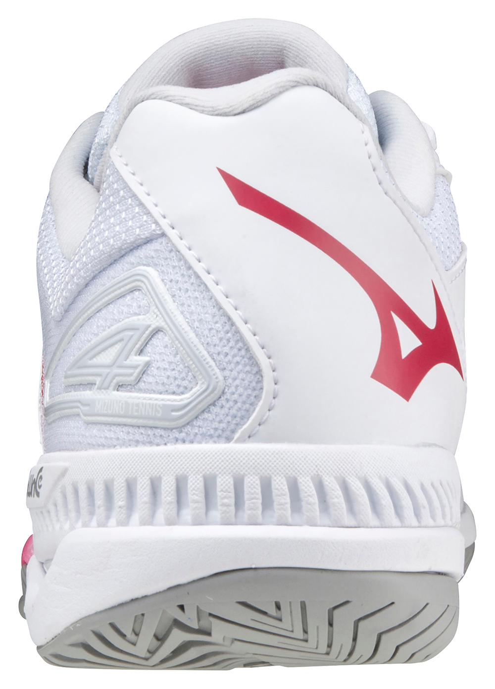 Mizuno Exceed Tour 4 AC Vrouwen (Wit/Rood) Padel Schoenen