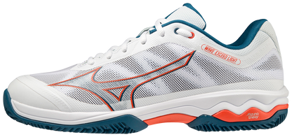 Mizuno Exceed Light CC Heren Padel Schoenen (Wit/Oranje)