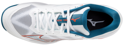 Mizuno Exceed Light CC Heren Padel Schoenen (Wit/Oranje)