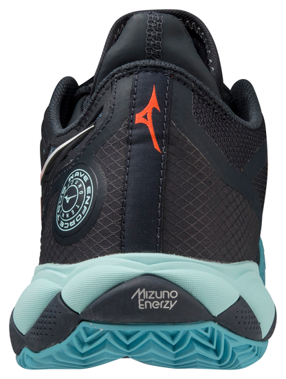 Mizuno Wave Enforce Tour CC Padel Schoenen (Collegiate Blue/Soleil/Tanager Turquoise)