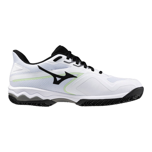 Mizuno Wave Exceed Light 2 Heren (Wit / Metallic Grijs / Zwart)