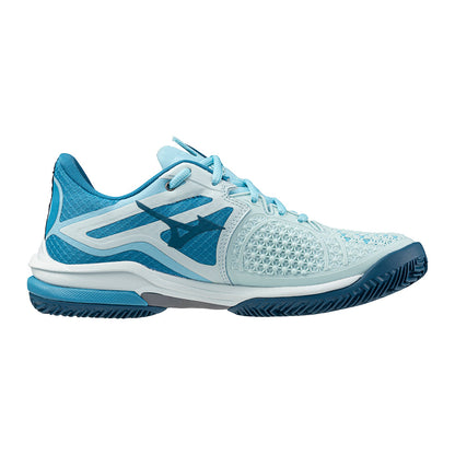 Mizuno Wave Exceed Tour 6 CC Voor Vrouwen (Blue Glow/Saxony Blue/Moroccan)