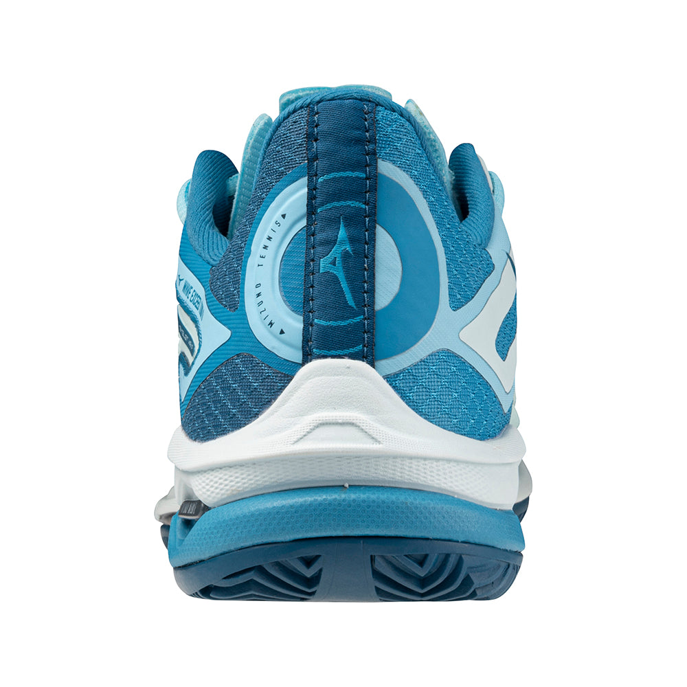 Mizuno Wave Exceed Tour 6 CC Voor Vrouwen (Blue Glow/Saxony Blue/Moroccan)