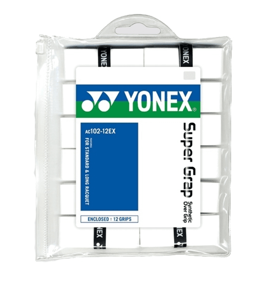 Yonex Super Grap (12-pak, wit)