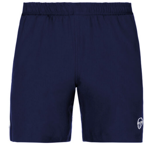 Sergio Tacchini Young Line Pro Korte Broek (Navy/Wit)