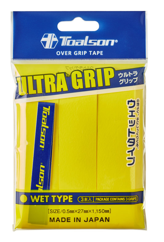 Toalson Ultra Grip 3-pack (Geel)
