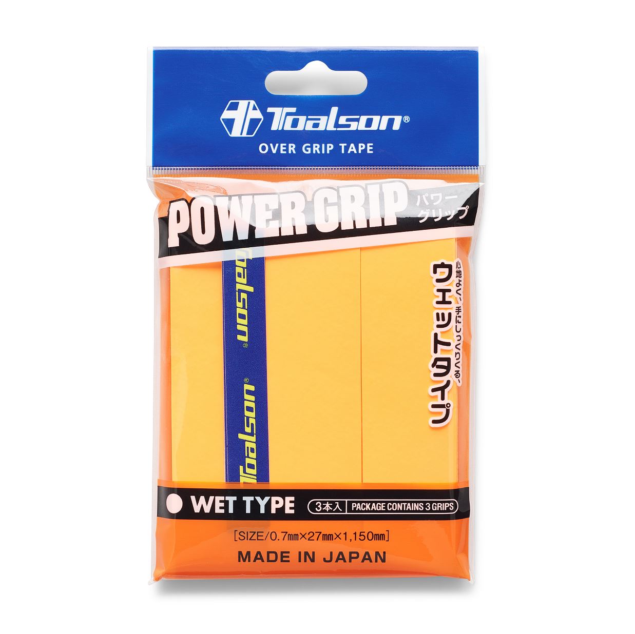 Toalson Power Grip 3-pack (Goud)