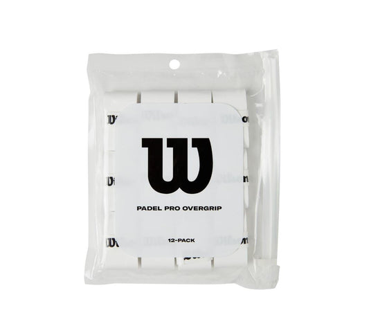 Wilson Pro Overgrip Padel (Wit, 12-pack)