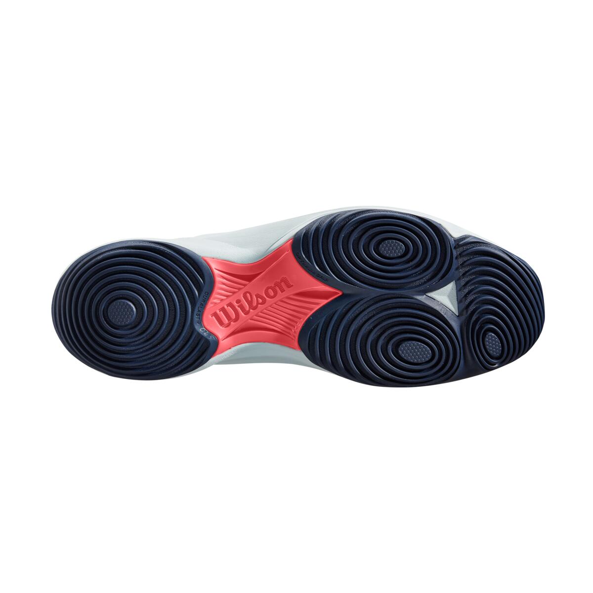 Wilson Hurakn Pro Padel Schoenen (Wit Koelspray/Navy Blazer)