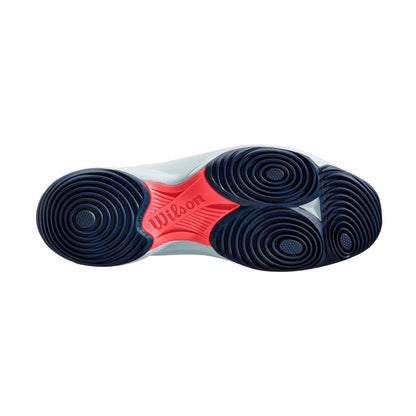 Wilson Hurakn Pro Padel Schoenen (Wit Koelspray/Navy Blazer)