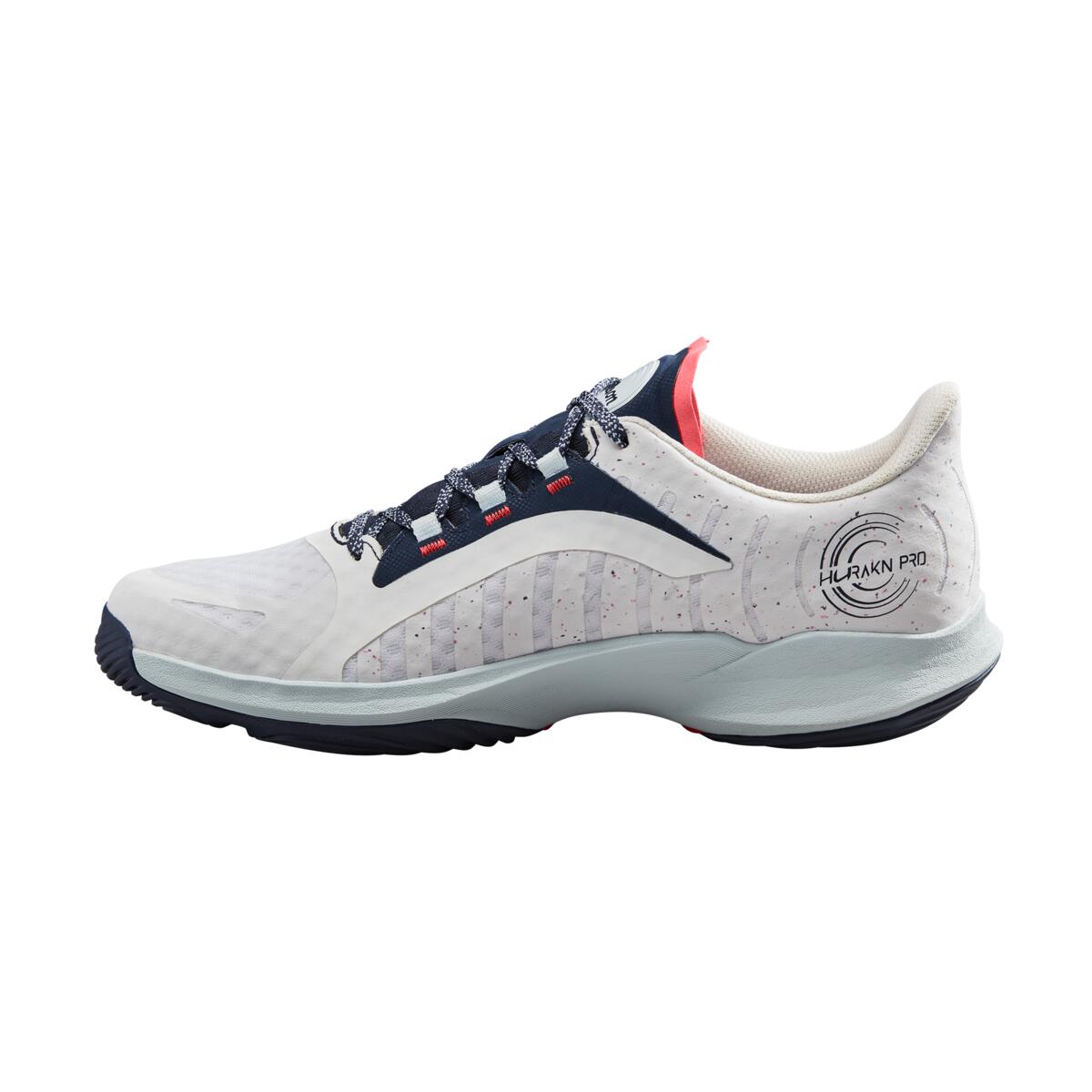 Wilson Hurakn Pro Padel Schoenen (Wit Koelspray/Navy Blazer)