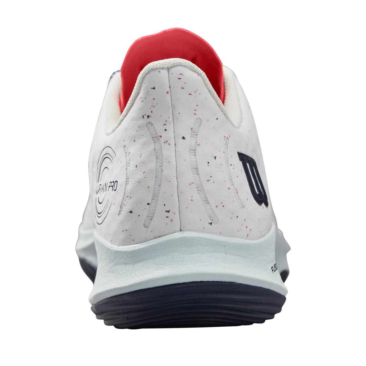 Wilson Hurakn Pro Padel Schoenen (Wit Koelspray/Navy Blazer)