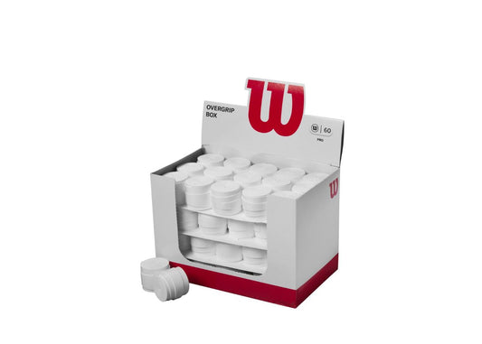 Wilson Pro Overgrip (Wit, 60 stuks)