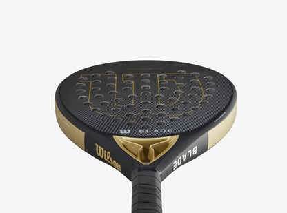 Wilson Blade Pro V2 Padel Racket (Zwart/Goud)