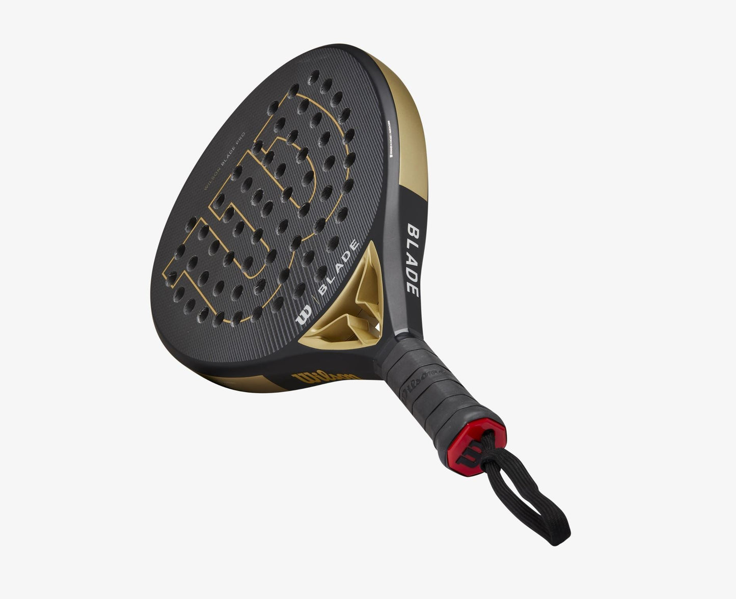 Wilson Blade Pro V2 Padel Racket (Zwart/Goud)