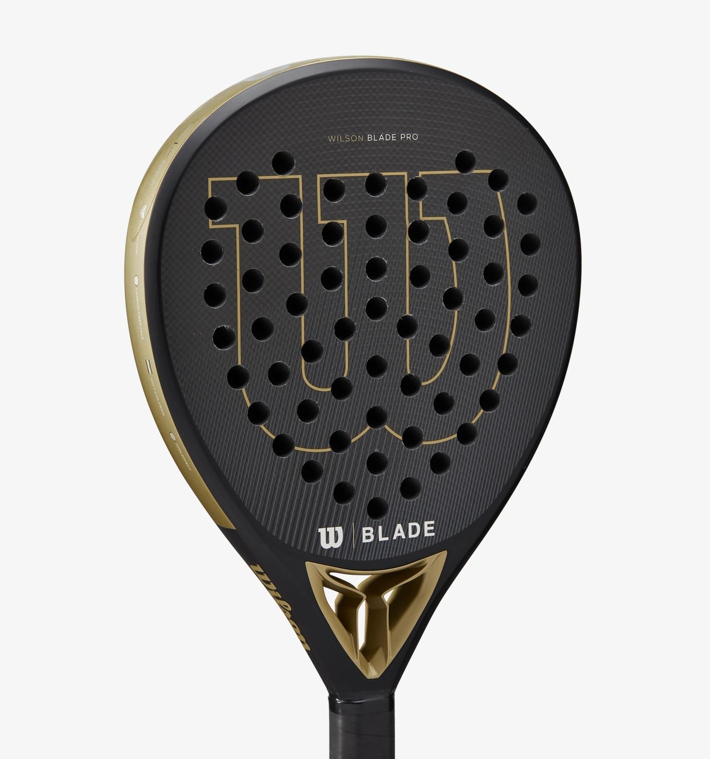 Wilson Blade Pro V2 Padel Racket (Zwart/Goud)