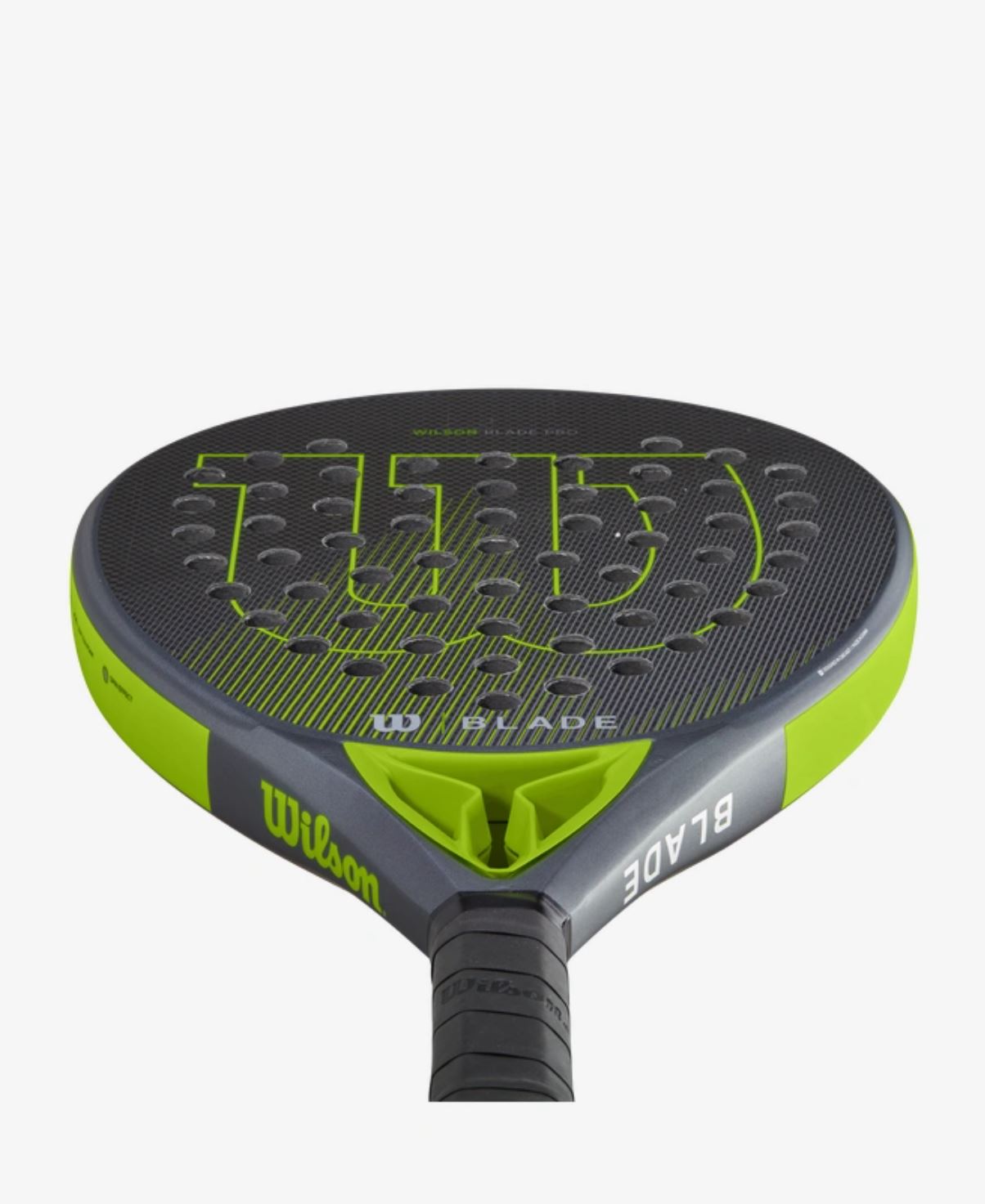 Wilson Blade Pro V2 Padel Racket (Zwart/Neon Groen)