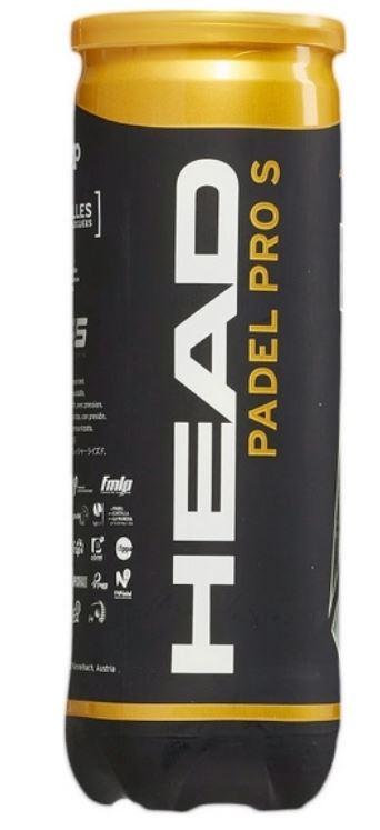 Head Padel Pro S Padelballen (Tube van 3 st.)