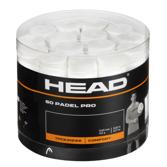 Head Padel Pro Overgrip (1 st, Wit)