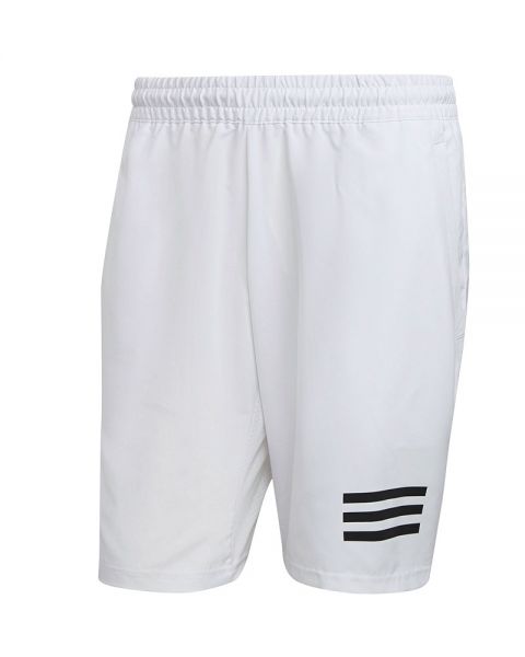 Adidas Club 3-Stripe Shorts (Wit)
