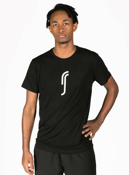 RS Padel Klassiek Modal T-shirt (Zwart)